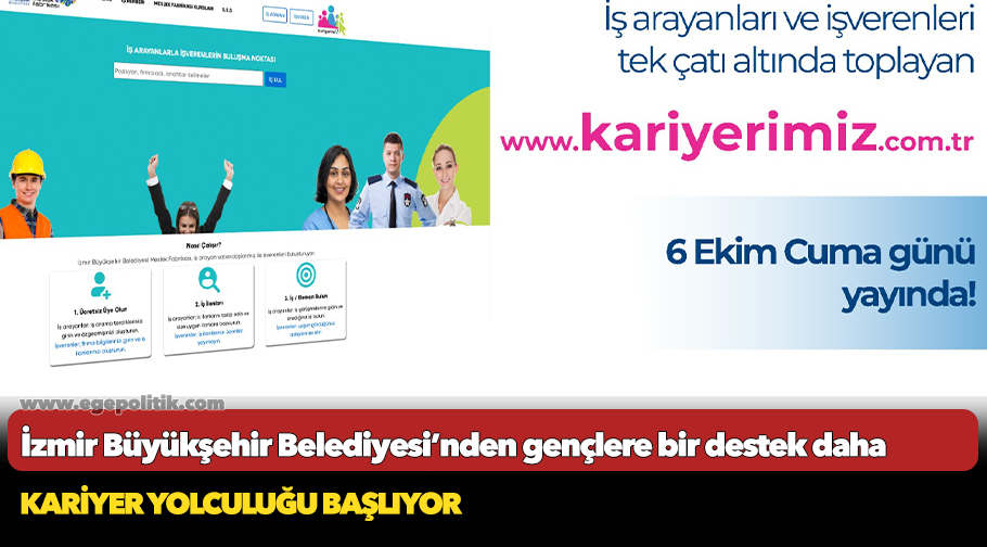 İzmir Büyükşehir Belediyesi’nden gençlere bir destek daha