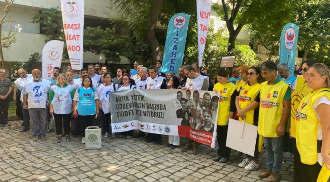 İzmirli sağlıkçılar yetkililere seslendi!