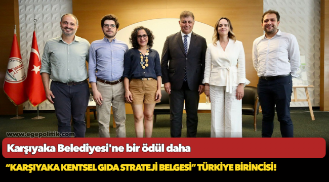 Karşıyaka Belediyesi'ne bir ödül daha