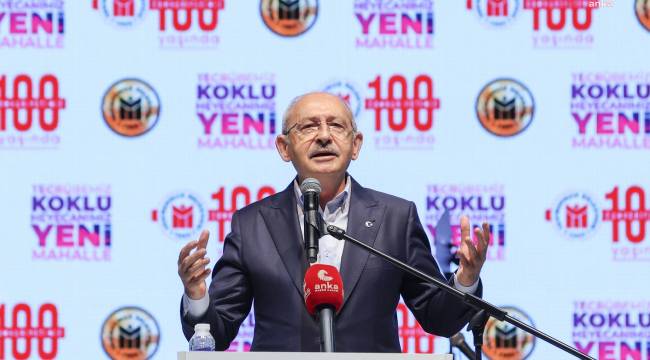 Kılıçdaroğlu: “Cumhuriyet’in ikinci yüzyılına başlamış bulunuyoruz. Geçmişi unutmayacağız”