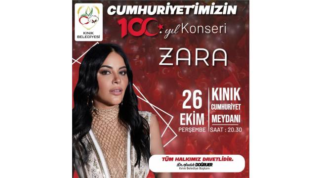 Kınık’ta Cumhuriyet’in 100’üncü yılı 5 gün kutlanacak