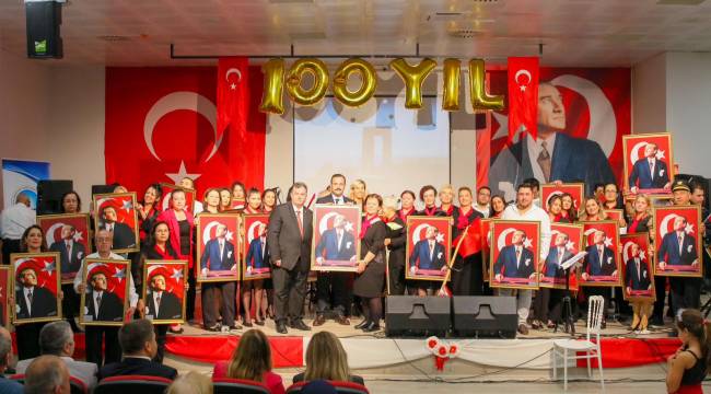 Kınık’ta Cumhuriyet’in 100’üncü yılı 5 gün kutlandı