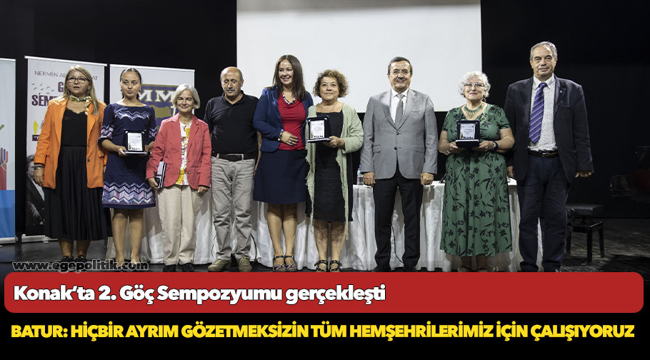 Konak’ta 2. Göç Sempozyumu gerçekleşti