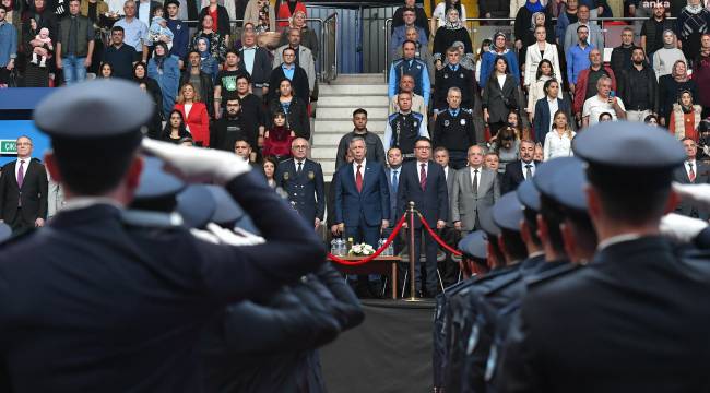Mansur Yavaş Zabıta Teşkilatı'nın Yemin Törenine Katıldı