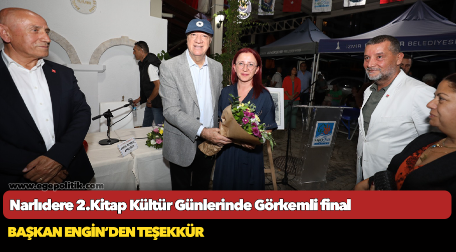 Narlıdere 2.Kitap Kültür Günlerinde Görkemli final