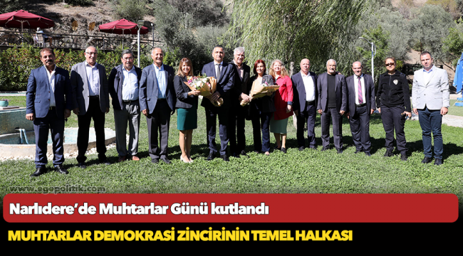 Narlıdere’de Muhtarlar Günü kutlandı