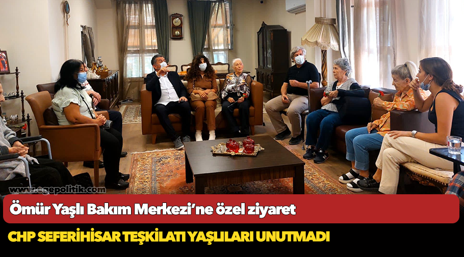 Ömür Yaşlı Bakım Merkezi’ne özel ziyaret
