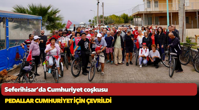 Seferihisar’da Cumhuriyet coşkusu