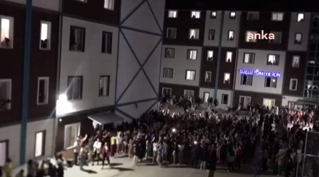 Sinop kyk yurdunda kalan öğrencilerden protesto: "Ölmek değil barınmak istiyoruz"