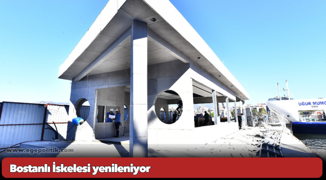 Bostanlı İskelesi yenileniyor