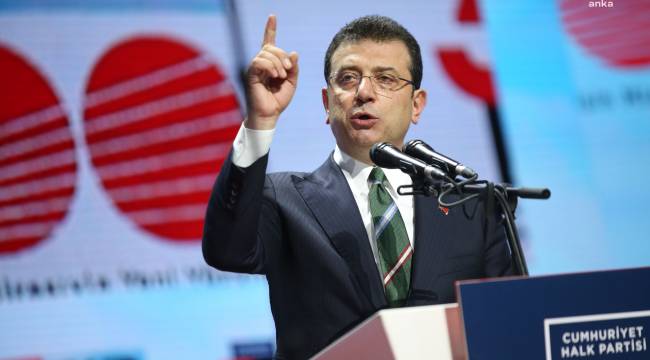İMAMOĞLU: “İDDİAYLA SÖYLÜYORUM, TÜRKİYE CUMHURİYETİ TARİHİNİN EN İDDİALI YEREL SEÇİM HAZIRLIĞINI ORTAYA KOYACAK OLAN EKİP OLACAĞIZ”