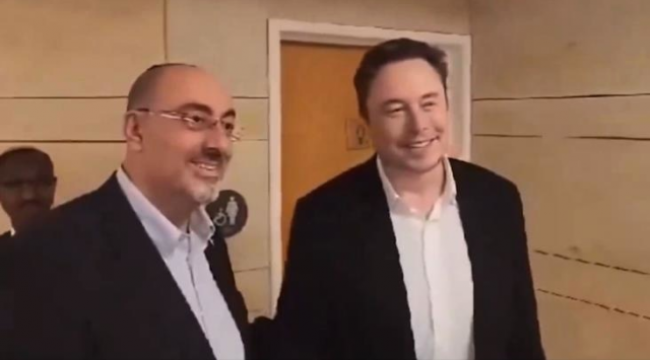 İsrail ziyaretinde ilginç anlar! Elon Musk, yanına gelen kişinin kim olduğunu öğrenince koşarak uzaklaştı