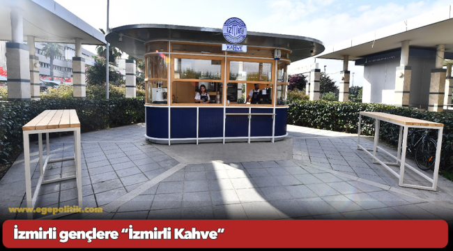 İzmirli gençlere “İzmirli Kahve”