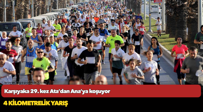 Karşıyaka 29. kez Ata’dan Ana’ya koşuyor