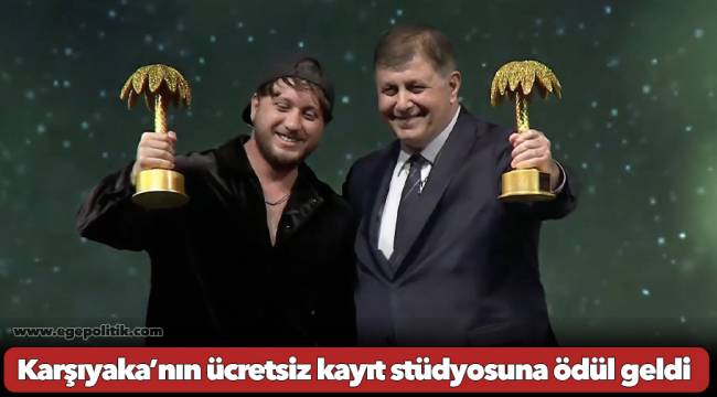 Karşıyaka’nın ücretsiz kayıt stüdyosuna ödül geldi
