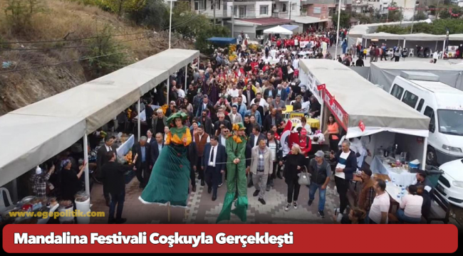 Mandalina Festivali Coşkuyla Gerçekleşti