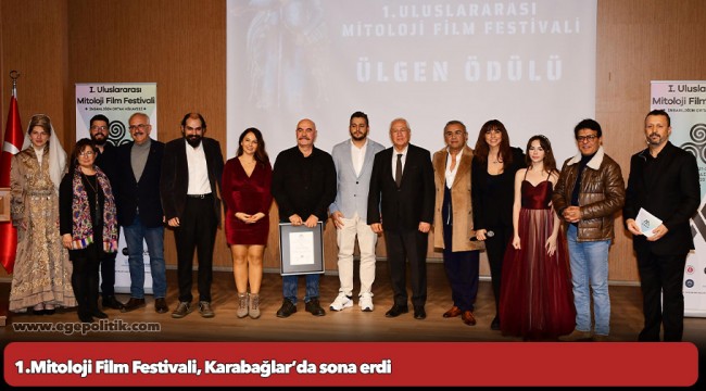 1.Mitoloji Film Festivali, Karabağlar’da sona erdi