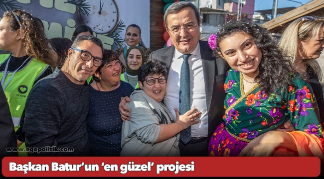 Başkan Batur’un ‘en güzel’ projesi