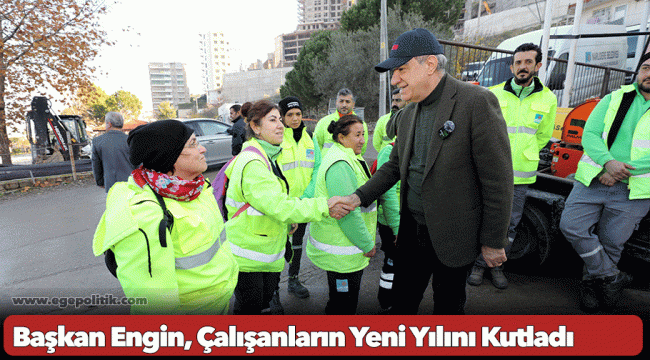 Başkan Engin, Çalışanların Yeni Yılını Kutladı
