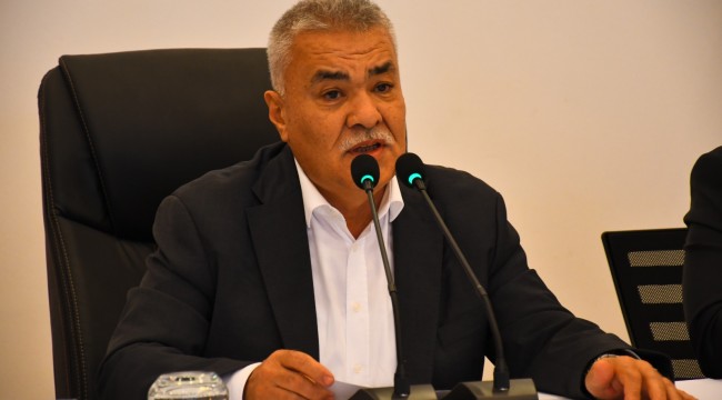 Başkan Tekin,  adaylığını meclis toplantısında duyurdu