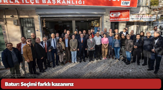 Batur: Seçimi farklı kazanırız