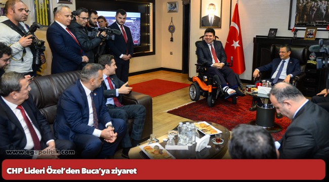 CHP Lideri Özel’den Buca’ya ziyaret
