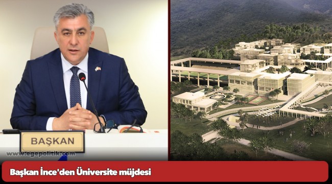 Ekonomi Üniversitesi planlarını  Güzelbahçe Belediyesi’ne teslim etti