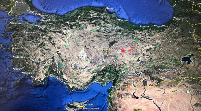 ENERJİ VE TABİİ KAYNAKLAR BAKANLIĞI, 61 İLDE 175 BİN 843 HEKTARLIK ALANI 316 MADEN SAHASI İÇİN İHALEYE AÇTI
