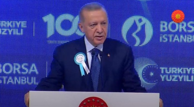 Erdoğan: Sermaye piyasalarını manipüle etmeye çalışan tamahkârlara meydanı boş bırakamayız