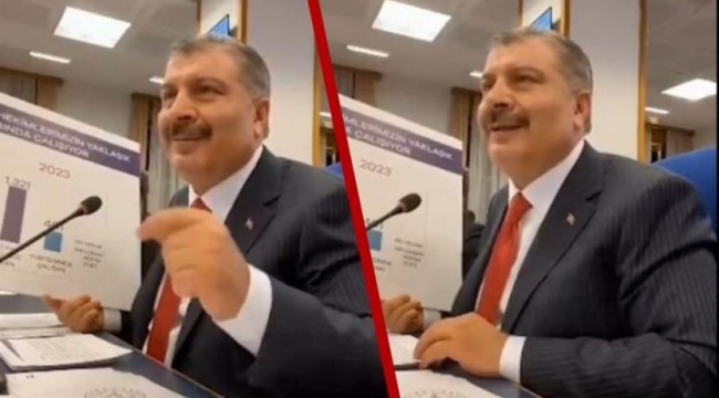 Fahrettin Koca'dan para işareti açıklaması: Özür dilemem gereken bir durum yok