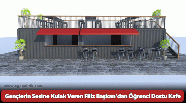 Gençlerin Sesine Kulak Veren Filiz Başkan’dan Öğrenci Dostu Kafe