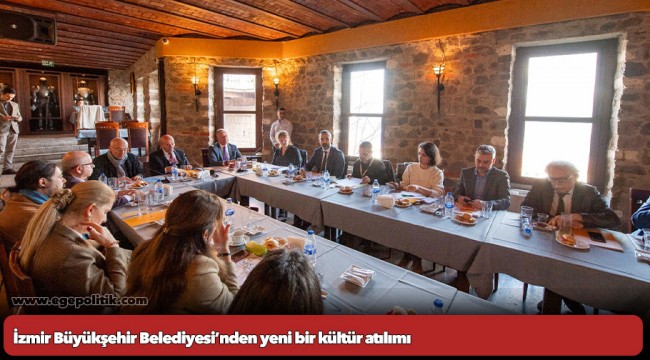 İzmir Büyükşehir Belediyesi’nden yeni bir kültür atılımı