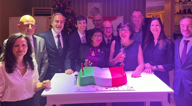 İzmir İtalyan Ticaret ve Sanayi Odası yeni yıla merhaba dedi