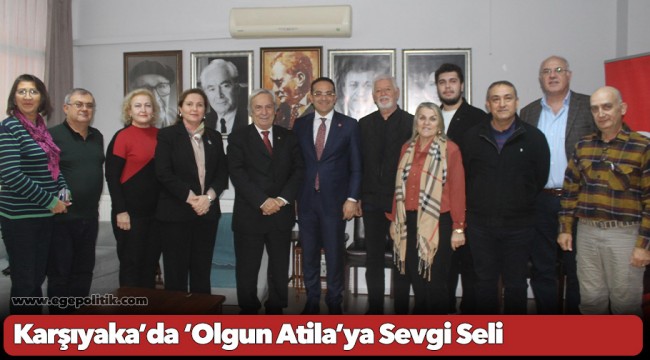 Karşıyaka’da ‘Olgun Atila’ya Sevgi Seli