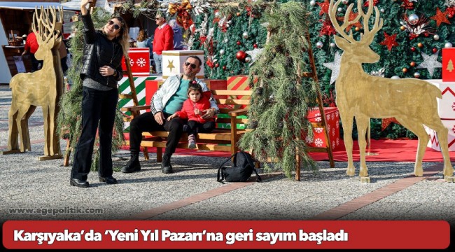 Karşıyaka’da ‘Yeni Yıl Pazarı’na geri sayım başladı