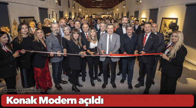 Konak Modern açıldı