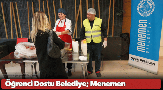 Öğrenci Dostu Belediye; Menemen
