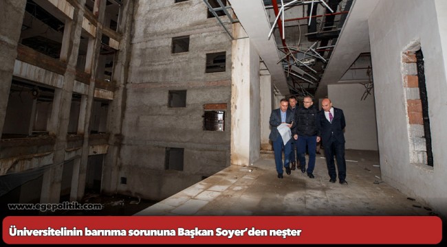 Üniversitelinin barınma sorununa Başkan Soyer’den neşter