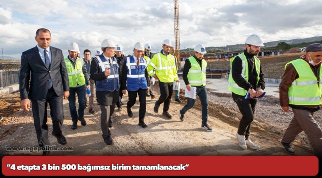Uzundere Kentsel Dönüşüm Bölgesi’nde 2026 hedefi:  “4 etapta 3 bin 500 bağımsız birim tamamlanacak“