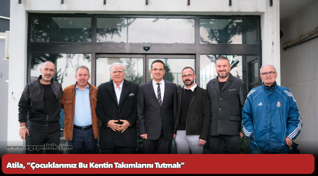 Atila, Altay’da Konuştu:  “Çocuklarımız Bu Kentin Takımlarını Tutmalı”