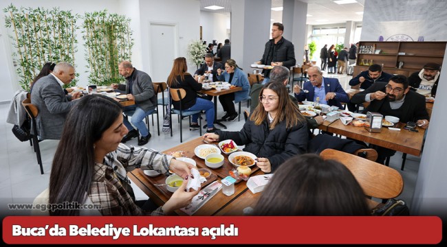 Buca’da Belediye Lokantası açıldı: