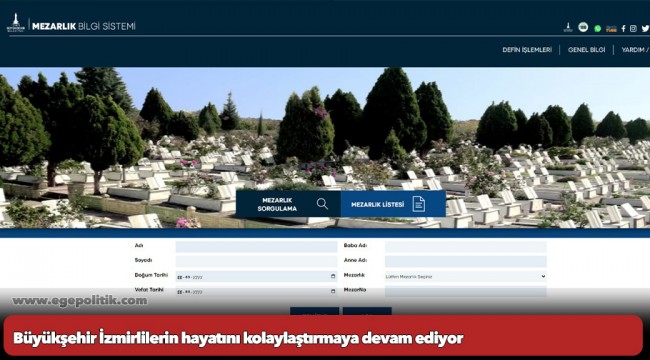 Büyükşehir İzmirlilerin hayatını kolaylaştırmaya devam ediyor