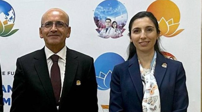 Hafize Erkan'a New York'ta 'Mehmet Şimşek' sorusu