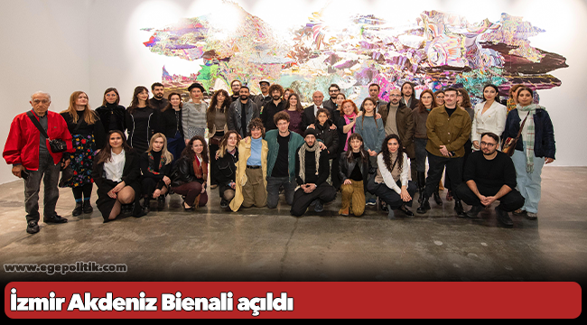 İzmir Akdeniz Bienali açıldı