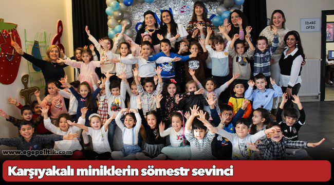 Karşıyakalı miniklerin sömestr sevinci