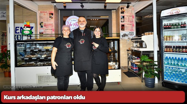 Kurs arkadaşları patronları oldu