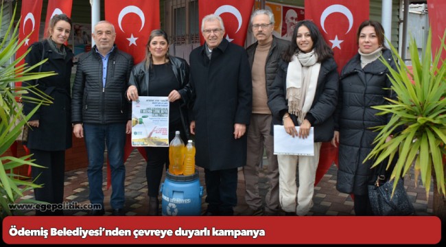 Ödemiş Belediyesi’nden çevreye duyarlı kampanya