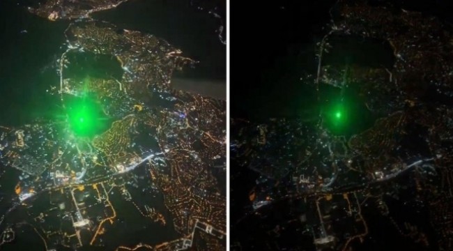 THY'nin İzmir-İstanbul yolcu uçağına lazerli taciz