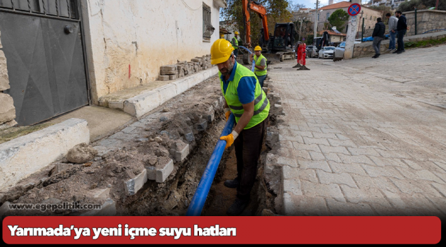 Yarımada’ya yeni içme suyu hatları