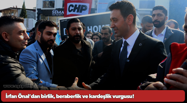 AKP ve MHP’den CHP’ye geçtiler... İrfan Önal’dan birlik, beraberlik ve kardeşlik vurgusu!
